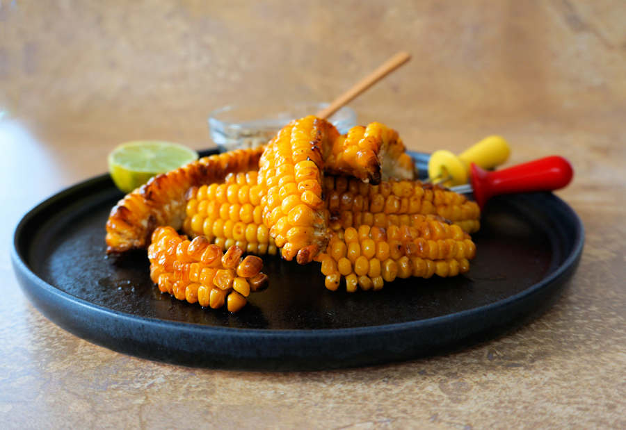 Corn Ribs With Dukkah Recipe Cuisine Fiend